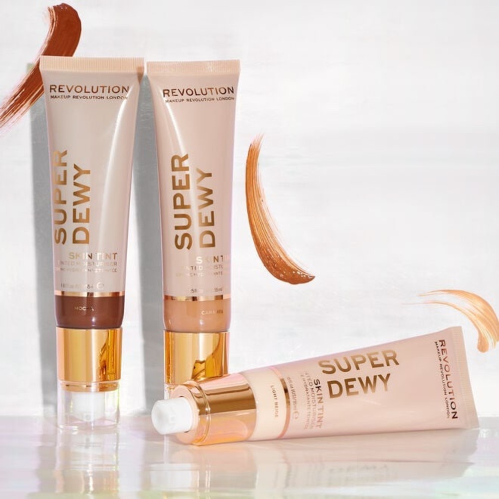 Revolution Super Dewy Skin Tint Collection